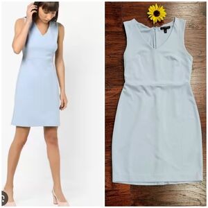 Banana REPUBLIC Elegant Light Blue Sleeveless Dress